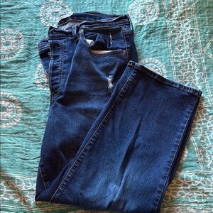 Levi’s ribcage straight ankle jeans size 16W